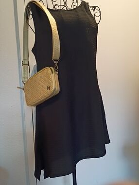 Lug Gold Quilted Crossbody Bag